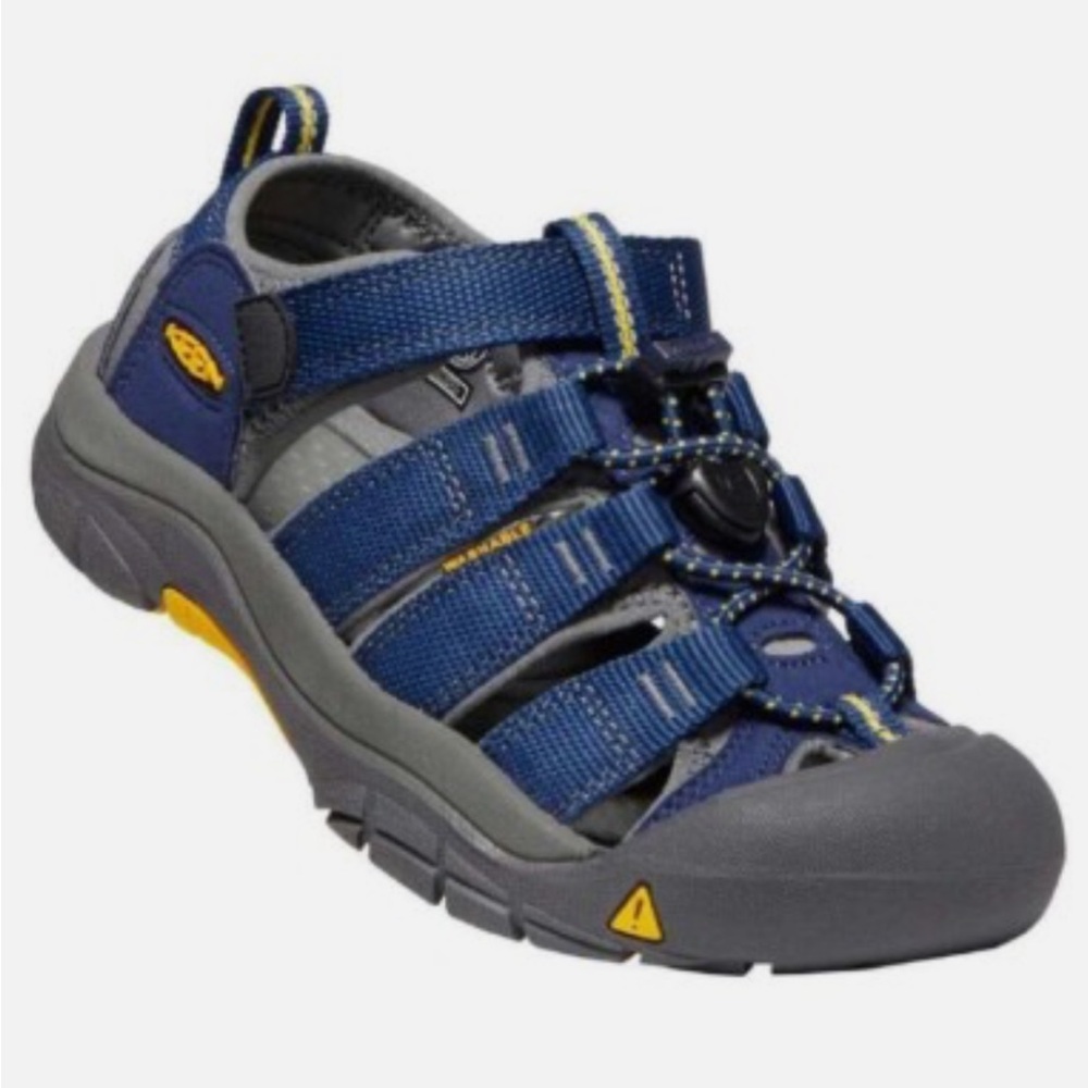 KEEN Newport H2 Sandals Blue Depths & Gray Outdoor Shoes Big Kid 6 Women’s 7 7.5